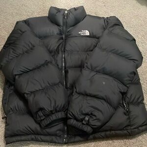 Black North Face Puffer jacket